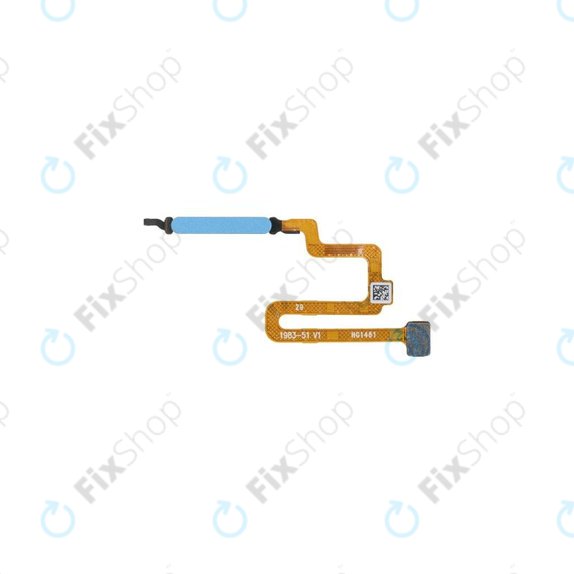 Xiaomi Redmi Note 11 Pro 5G 21091116I 2201116SG - Senzor prstnih odtisov + Flex kabel (Atlantic Blue)