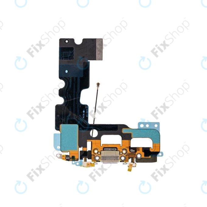 Apple iPhone 7 - konektor za polnjenje + Flex kabel (Space Gray)