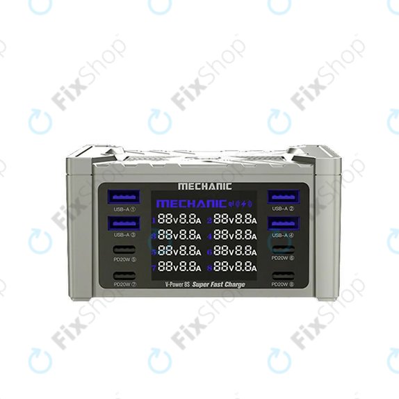 Mechanic V-Power 8S - Servisná Nabíjacia Stanica