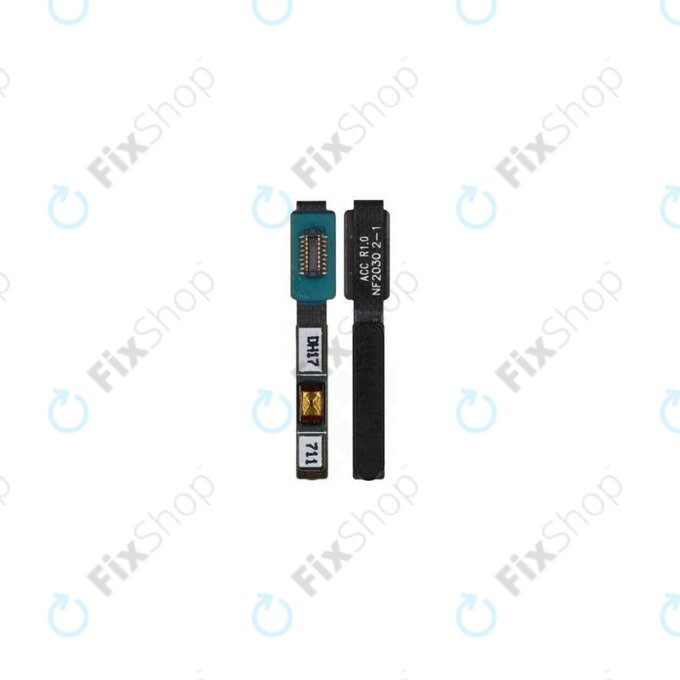 Sony Xperia 10 II, Xperia 1 II, Xperia 5 II - Senzor prstnih odtisov + Flex kabel (Black) - A5019511A Genuine Service Pack