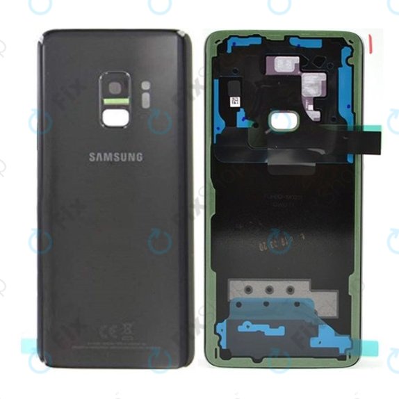 Samsung Galaxy S9 G960F - Pokrov baterije (Midnight Black) - GH82-15865A Genuine Service Pack