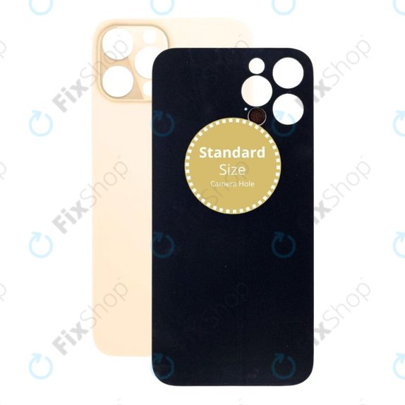 Apple iPhone 12 Pro Max - Steklo zadnjega ohišja (Gold)