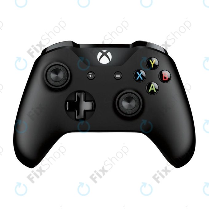 Microsoft Xbox One X, S, Series S, Series X - brezžični krmilnik (Black)