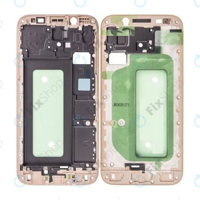 Samsung Galaxy J5 J530F (2017) - Sprednji okvir (Gold) - GH98-41314C Genuine Service Pack
