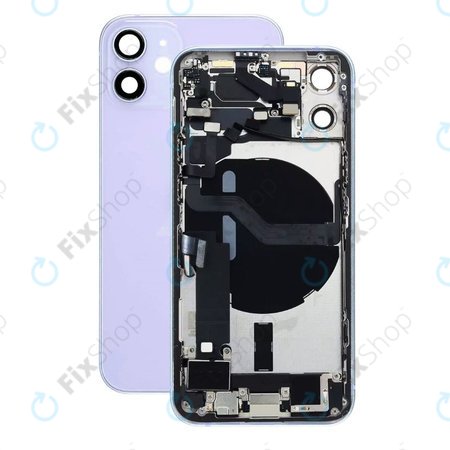 Apple iPhone 12 Mini - Zadnje ohišje z majhnimi deli (Purple)
