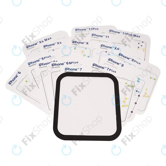 Magnetni organizator z vijaki s shemo (iPhone 6 - 11 Pro Max)