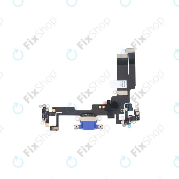Apple iPhone 14 - Konektor za polnjenje + Flex kabel (Blue)