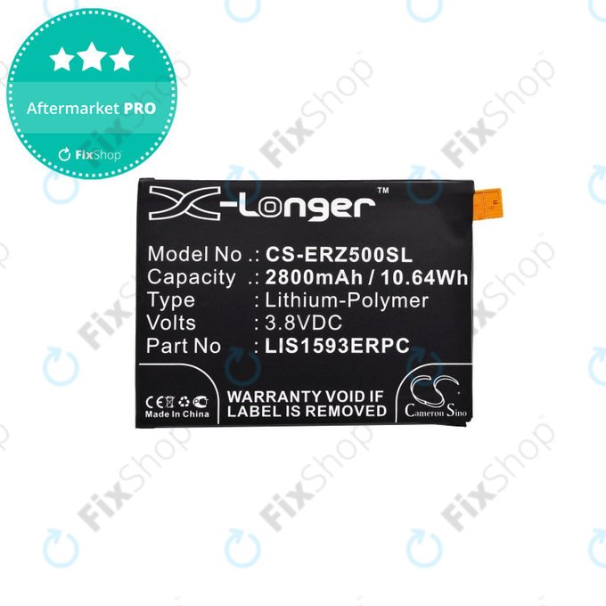 Baterija za Sony Xperia Z5 E6653, 2800mAh, Li-Pol, 3.8 V, LIS1593ERPC, HQ