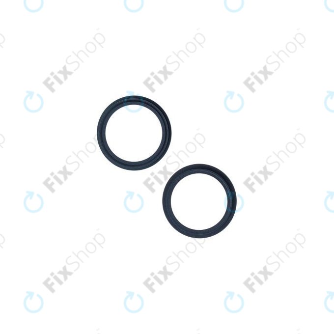 Apple iPhone 13, 13 Mini - Stekleni okvir zadnje kamere (Midnight) - 2 kosa