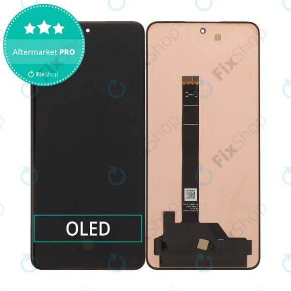 Zaslon OLED za Xiaomi Redmi Note 15 Pro 4G, Steklo na dotik brez okvirja