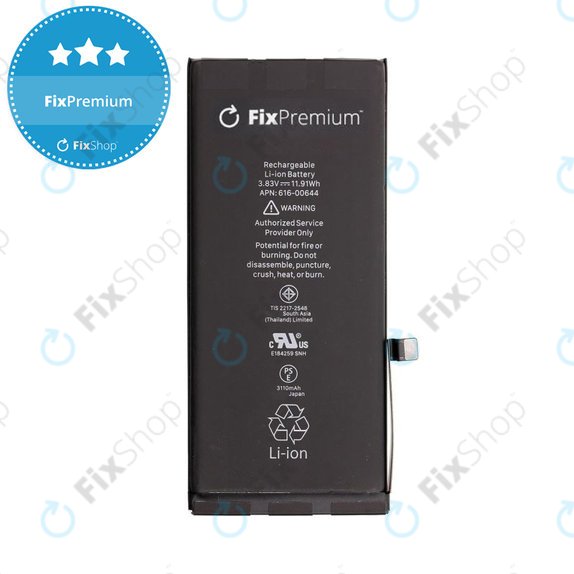 Baterija za iPhone 11, 3110mAh, FixPremium