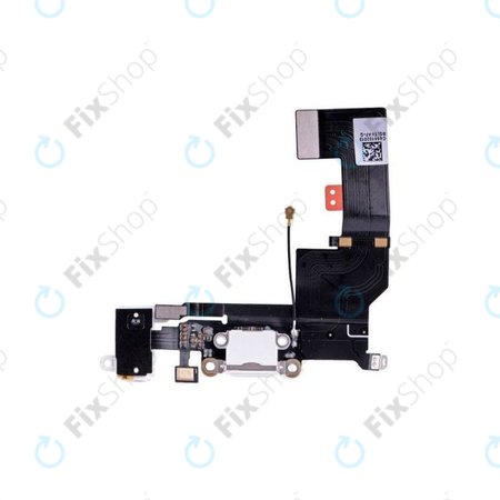 Apple iPhone SE - Konektor za polnjenje + Flex kabel (White)
