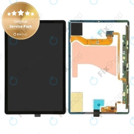 Samsung Galaxy Tab S6 10.5 T860, T865 - LCD zaslon + steklo na dotik (črno) - GH82-20761A, GH82-20771A Genuine Service Pack