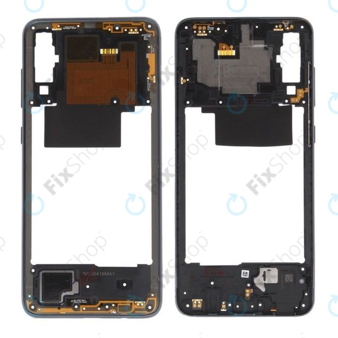 Samsung Galaxy A70 A705F - Srednji okvir (Black) - GH97-23258A, GH97-23445A Genuine Service Pack