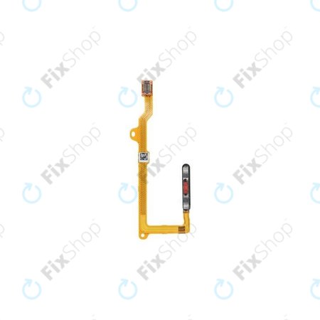 Huawei P40 Lite 5G - Senzor prstnih odtisov + Flex kabel (Midnight Black) - 02353SUR Genuine Service Pack
