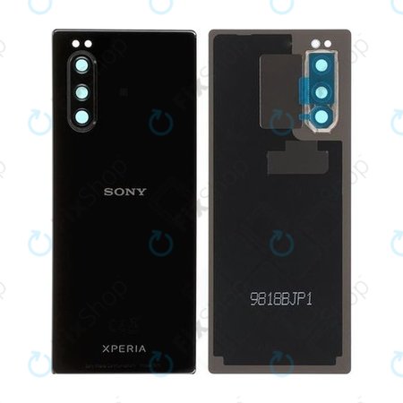 Sony Xperia 5 - Pokrov baterije (Black) - 1319-9508 Genuine Service Pack