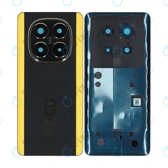 Xiaomi Poco X7 24095PCADG - Pokrov baterije (Black) - 5600080O16P00 Genuine Service Pack