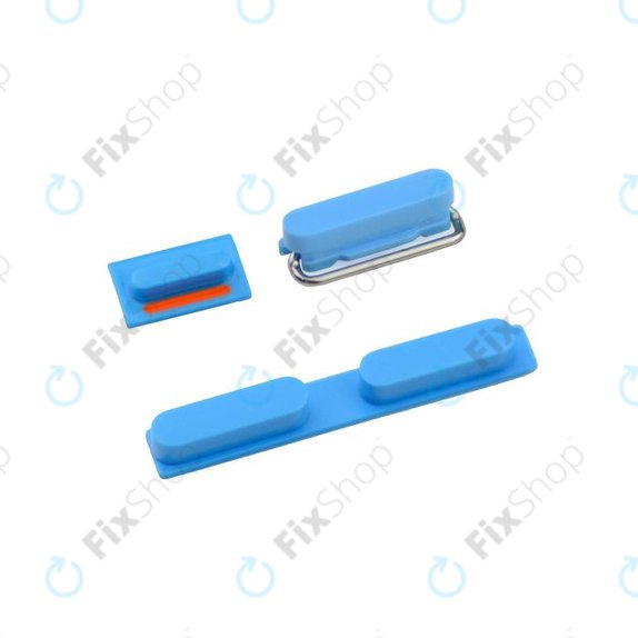 Apple iPhone 5C - Gumbi za napajanje + glasnost + tihi način (Blue)