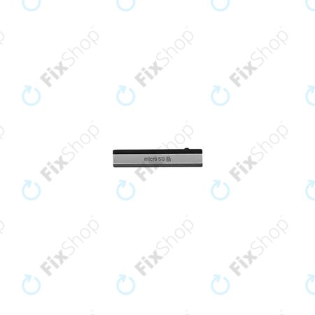 Sony Xperia Z2 D6503 - Pokrov za SD kartico (Black) - 1284-6785 Genuine Service Pack