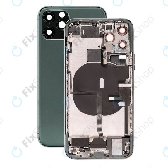Apple iPhone 11 Pro - Zadnje ohišje z majhnimi deli (Green)