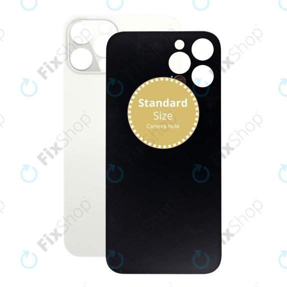 Apple iPhone 12 Pro - Steklo zadnjega ohišja (Silver)
