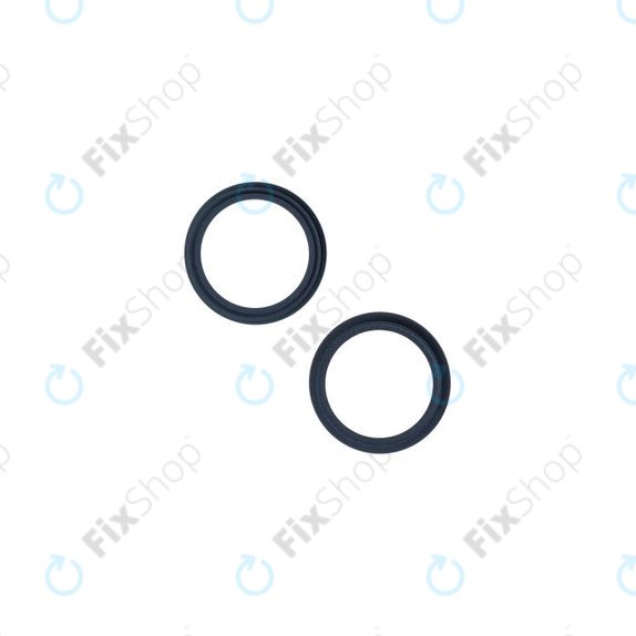Apple iPhone 13, 13 Mini - Stekleni okvir zadnje kamere (Midnight) - 2 kosa