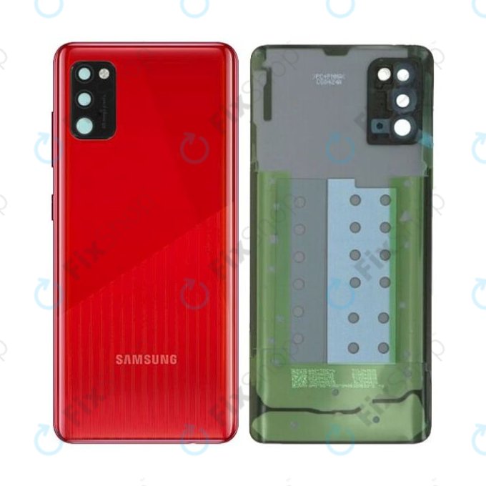 Samsung Galaxy A41 A415F - Pokrov baterije (Prism Crush Red) - GH82-22585B Genuine Service Pack