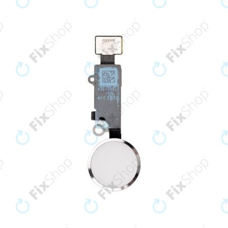 Apple iPhone 7 - Gumb Domov + Flex kabel (Silver)