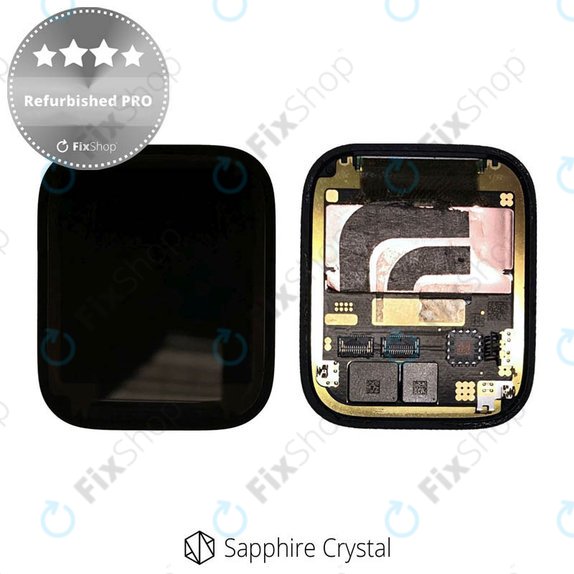 Apple Watch 7 45mm - LCD zaslon + steklo na dotik (Sapphire Crystal) Refurbished PRO