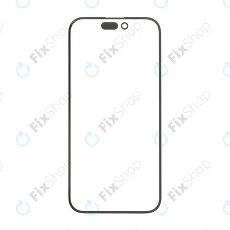 Apple iPhone 15 Pro - Sprednje steklo + OCA Adhesive