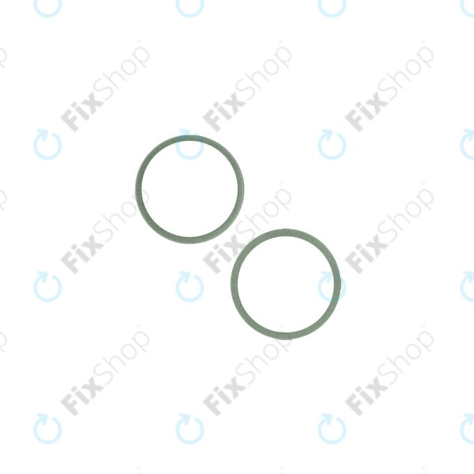 Apple iPhone 13, 13 Mini - Stekleni okvir zadnje kamere (Green) - 2 kosa