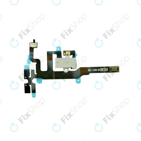 Apple iPhone 4S - Flex kabel s tipko za glasnost (White)