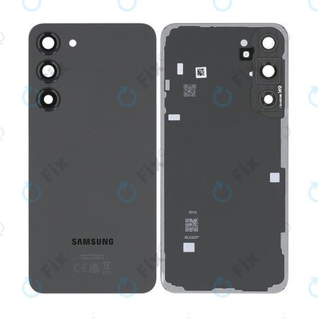 Samsung Galaxy S23 Plus S916B - Pokrov baterije (Phantom Black) - GH82-30388A Genuine Service Pack