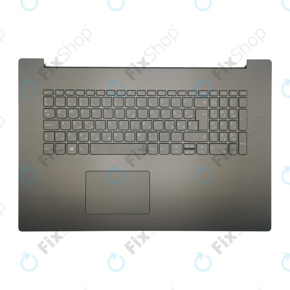 Lenovo Ideapad 330-17ISK - Pokrov C (naslon za roke) + tipkovnice DE (Platinum Gray) - 77033804 Genuine Service Pack