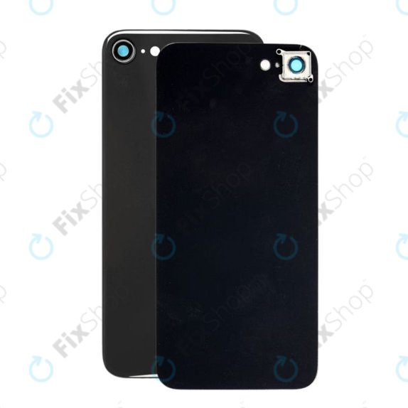 Apple iPhone 8 - steklo zadnjega ohišja + steklo zadnje kamere (Space Gray)