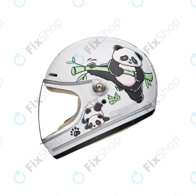Otroška čelada za električni skiro in kolo (46–52 cm) (Panda)