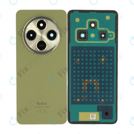 Pokrov baterije za Xiaomi Redmi 14C 4G, Sage Green, 5600030C3NA00, Genuine Service Pack