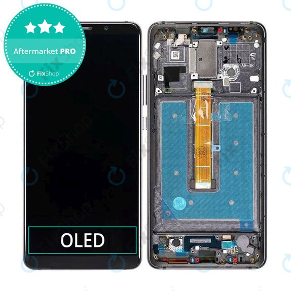 Huawei Mate 10 Pro - LCD zaslon + steklo na dotik + okvir (Titanium Gray) OLED