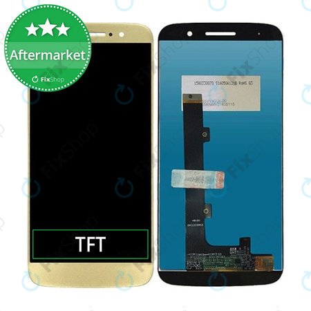 Motorola Moto M XT1663 - LCD zaslon + steklo na dotik (Gold) TFT