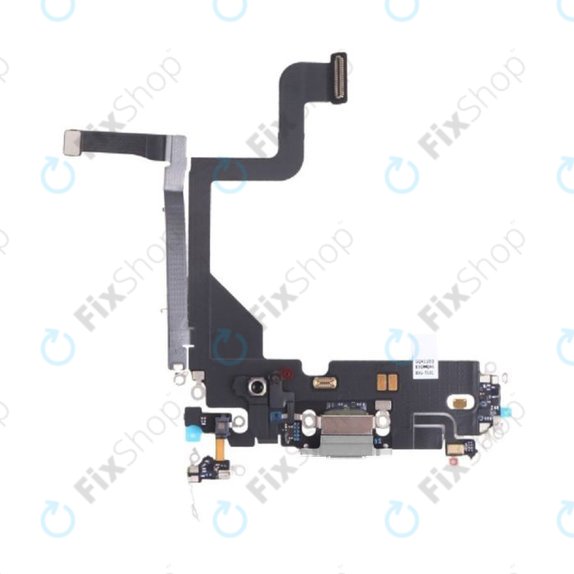 Apple iPhone 13 Pro - Konektor za polnjenje + Flex kabel (Silver)
