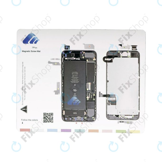 Magnetni organizator z vijaki s shemo (iPhone 7 Plus)