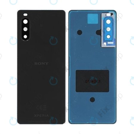 Sony Xperia 10 II - Pokrov baterije (Black) - A5019526A Genuine Service Pack