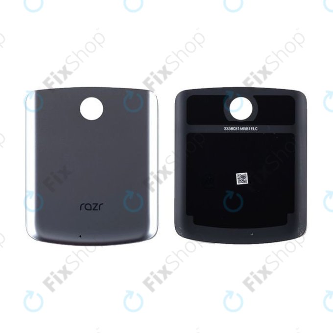Motorola Razr 5G - Pokrov baterije (Liquid Mercury) - SS58C81687 Genuine Service Pack