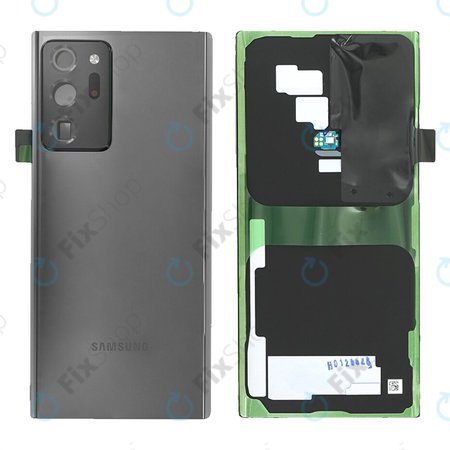 Samsung Galaxy Note 20 Ultra N986B - pokrov baterije (Mystic Black) - GH82-23281A Genuine Service Pack