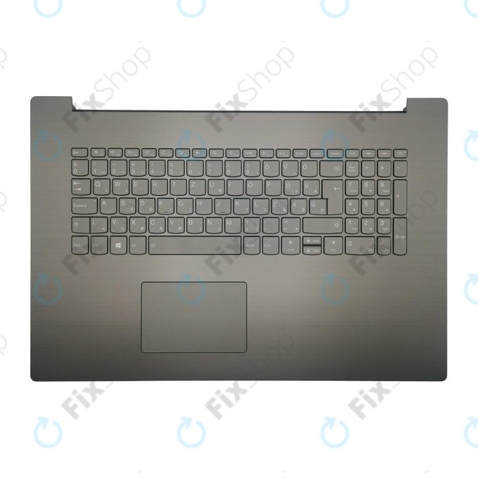 Lenovo Ideapad 330-17ISK - Pokrov C (naslon za roke) + tipkovnice DE (Platinum Grey) - 77033804 Genuine Service Pack