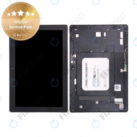 Asus ZenPad 10 Z300C, Z300CT, Z300CX, ZD300C - LCD zaslon + steklo na dotik + okvir (Black) - 90NP0222-R20010 Genuine Service Pack