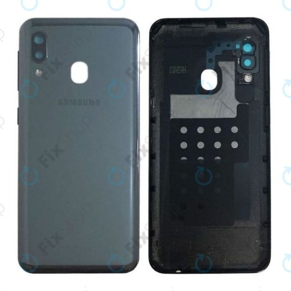 Samsung Galaxy A20e A202F - Pokrov baterije (Black) - GH82-20125A Genuine Service Pack