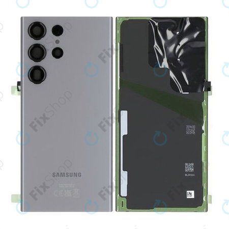 Samsung Galaxy S23 Ultra S918B - Pokrov baterije (Graphite) - GH82-30400E Genuine Service Pack