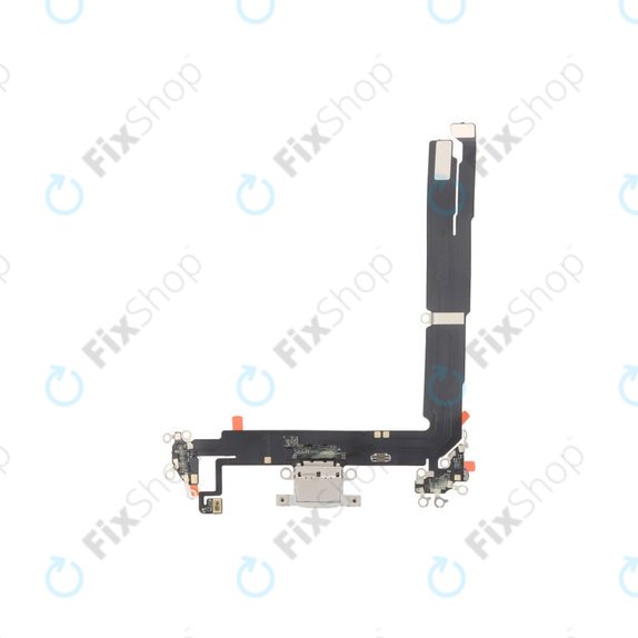 Apple iPhone 16 Plus - Priključek za polnjenje + Flex kabel (White)