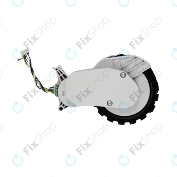 Xiaomi Robot Vacuum X20, S10, Dreame X30, X20, X10 Pro - Kolo z Motorjem (Levo) (Bela)